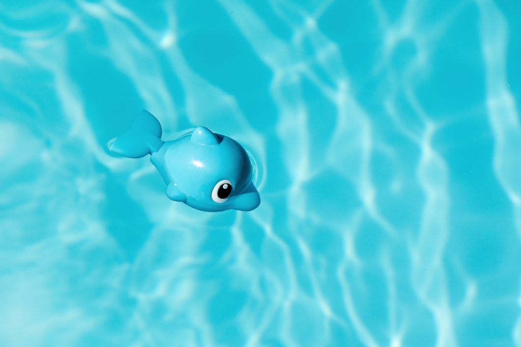 Toy Pool Water Dolphin Fish Fin  - hhhyyylllas / Pixabay
